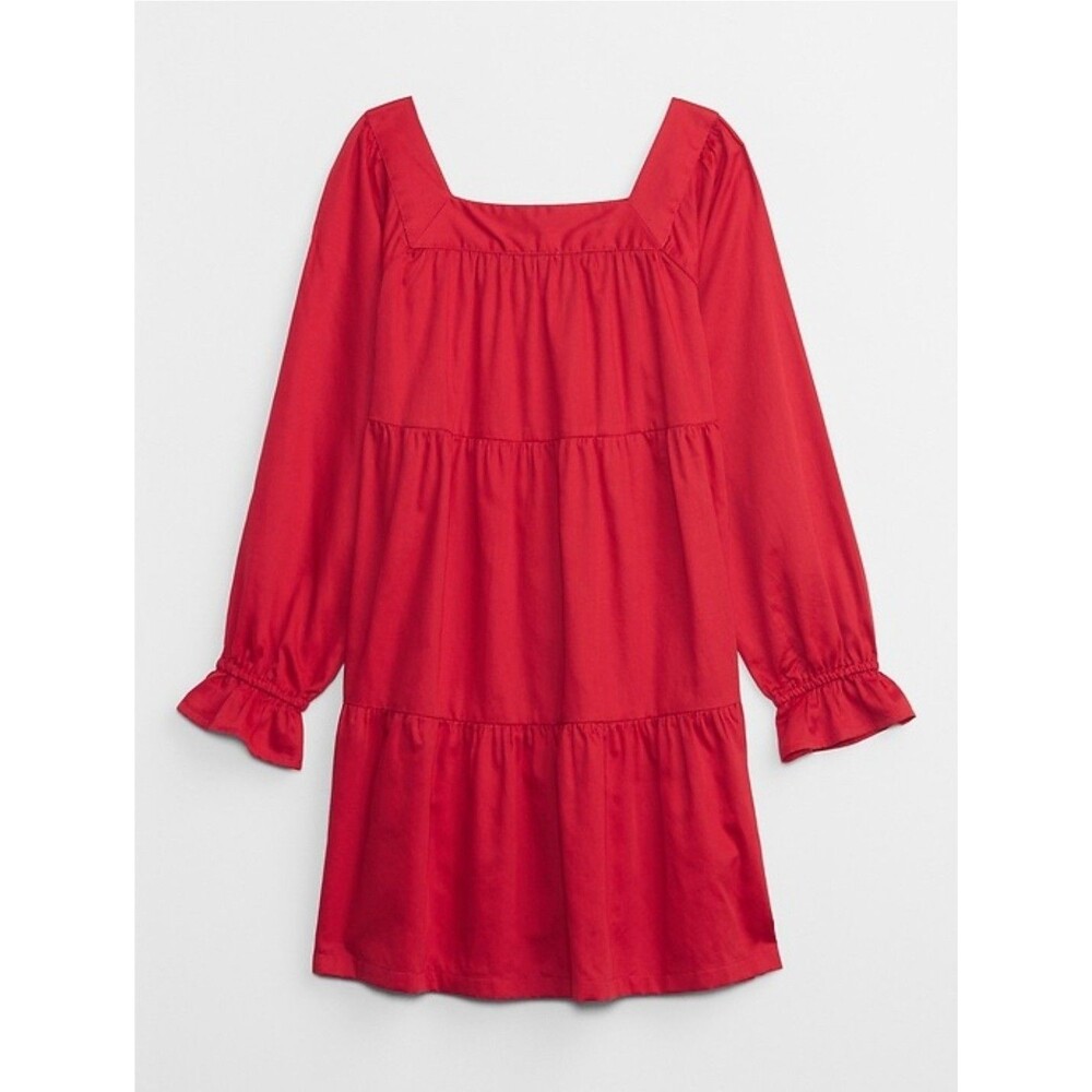 GAP Kid’s NWT Size XS (4-5) Red Tiered Dress